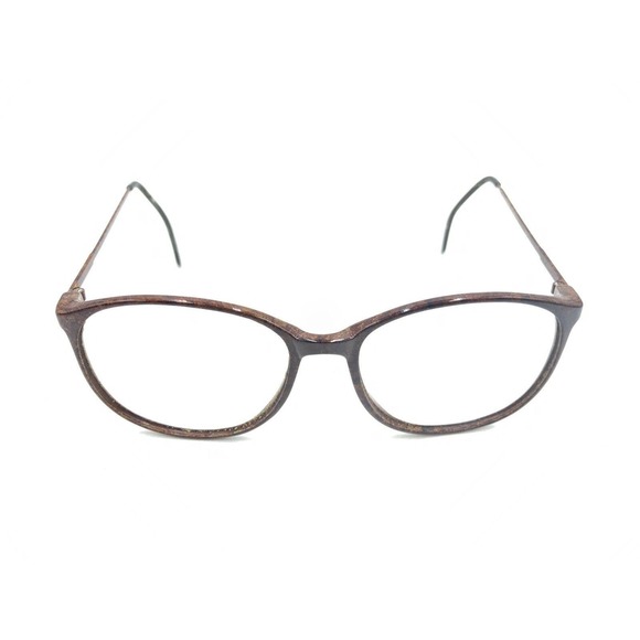 Tortoise Brown Oversized Round Eyeglasses Frames 140 Designer Fashion Women - Picture 2 of 12